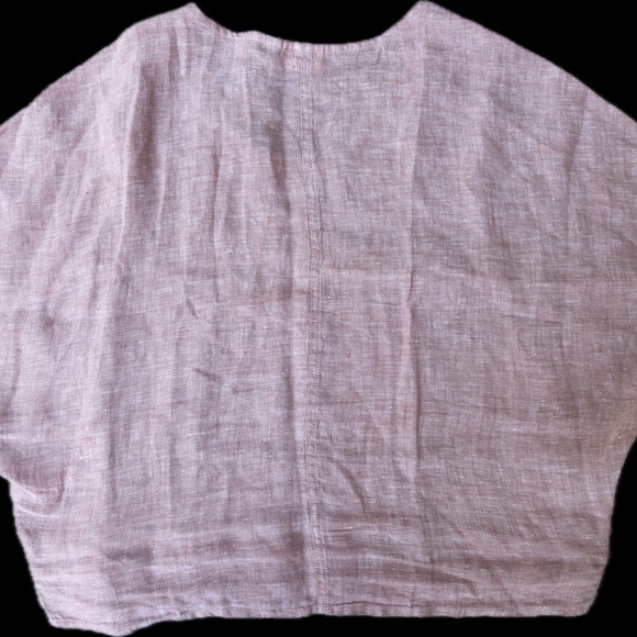 Sigrid Olsen Linen Top LG  NEW - Picture 2 of 5